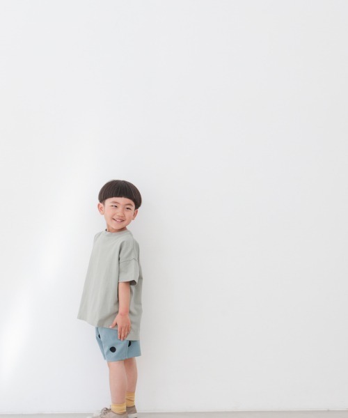 LOWRYS FARM（ローリーズファーム）の「ＵＳＡチュニックＴＳＳ　936181（Tシャツ/カットソー・キッズ・グリーン/チャコールグレー/アイボリー/オレンジ/ブルー/イエロー/パープル/ピンク/ブラック/カーキ/イエロー系その他/ブラウン/オレンジ系その他/ダークブラウン/ライム・110cm/130cm/140cm/120cm/150cm）」の20枚目の写真