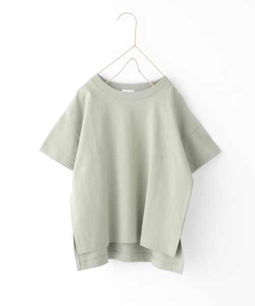 LOWRYS FARM（ローリーズファーム）の「ＵＳＡチュニックＴＳＳ　936181（Tシャツ/カットソー・キッズ・グリーン/チャコールグレー/アイボリー/オレンジ/ブルー/イエロー/パープル/ピンク/ブラック/カーキ/イエロー系その他/ブラウン/オレンジ系その他/ダークブラウン/ライム・110cm/130cm/140cm/120cm/150cm）」の19枚目の写真