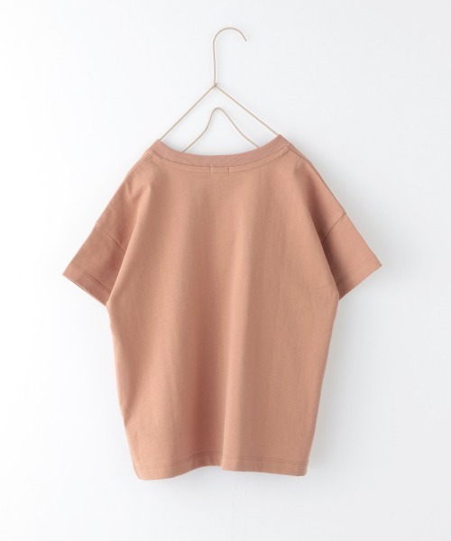 LOWRYS FARM（ローリーズファーム）の「ＵＳＡチュニックＴＳＳ　936181（Tシャツ/カットソー・キッズ・グリーン/チャコールグレー/アイボリー/オレンジ/ブルー/イエロー/パープル/ピンク/ブラック/カーキ/イエロー系その他/ブラウン/オレンジ系その他/ダークブラウン/ライム・110cm/130cm/140cm/120cm/150cm）」の21枚目の写真