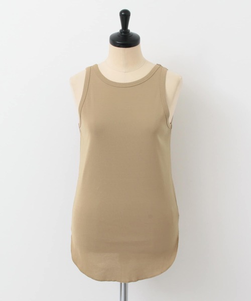 KBF(ケイビーエフ)の「2WAYタンクトップ(タンクトップ・レディース・カーキ/ベージュ/ライトグレー・ONE)」の13枚目の写真
