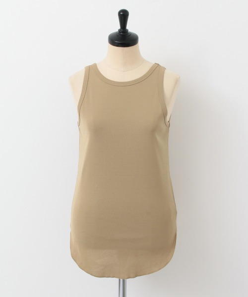 KBF(ケイビーエフ)の「2WAYタンクトップ(タンクトップ・レディース・カーキ/ベージュ/ライトグレー・ONE)」の9枚目の写真