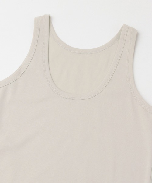 KBF(ケイビーエフ)の「2WAYタンクトップ(タンクトップ・レディース・カーキ/ベージュ/ライトグレー・ONE)」の12枚目の写真