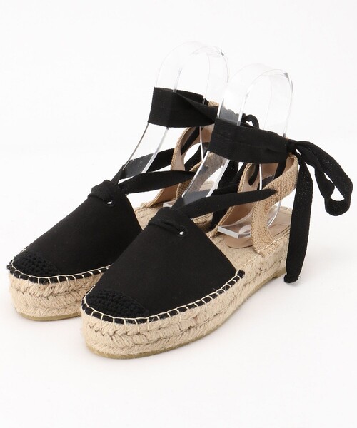 FREAK'S STORE(フリークスストア)の「ROVERETO/ロベレート エスパレースアップ(サンダル・レディース・ブラック/オフホワイト/イエロー・MEDIUM/LARGE)」の6枚目の写真