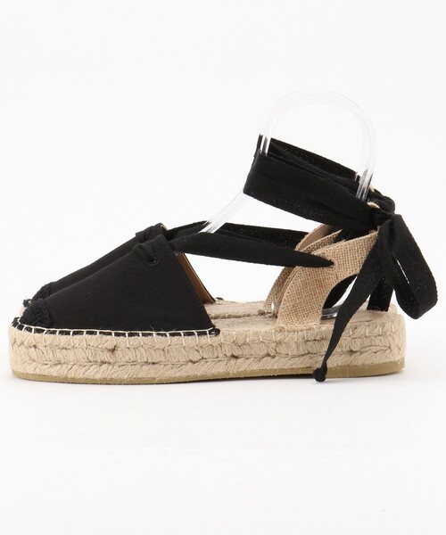 FREAK'S STORE(フリークスストア)の「ROVERETO/ロベレート エスパレースアップ(サンダル・レディース・ブラック/オフホワイト/イエロー・MEDIUM/LARGE)」の8枚目の写真