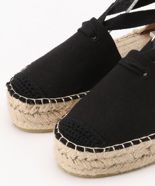 FREAK'S STORE(フリークスストア)の「ROVERETO/ロベレート エスパレースアップ(サンダル・レディース・ブラック/オフホワイト/イエロー・MEDIUM/LARGE)」の11枚目の写真