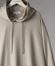 SlashDate（スラッシュデイト）の「オーバーサイズ ミニ裏毛Tシャツパーカー（Tシャツ/カットソー・メンズ）」