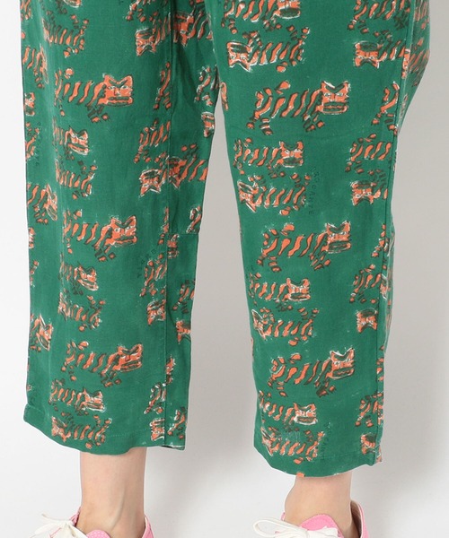 TIGRE BROCANTE（ティグルブロカンテ）の「TIGRE BROCANTE/ティグルブロカンテ　ティグルブロックプリントタゴサクパンツ（その他パンツ・レディース・グリーン・SMALL）」の8枚目の写真
