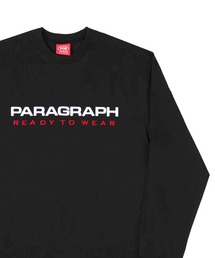 Paragraph | Paragraph/パラグラフ/ロゴロングスリーブTシャツ/Ready To Wear L/S Tee(Tシャツ/カットソー)