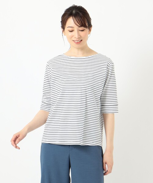 J.PRESS(ジェイプレス)の「【洗える】キャミワンピース+カットソー ツインセット(セットアップ・レディース・ブラック系/ブラウン系/ネイビー系・T13/T15)」の19枚目の写真