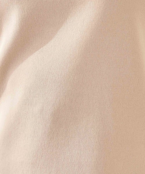 ROPE' PICNIC(ロペピクニック)の「【接触冷感・UVカット】ゼロスリーブニットプルオーバー(ニット/セーター・レディース・ブルー系その他4/オレンジ系その他/クリーム/ブラック/オフホワイト/ベージュ/ピンク・38)」の9枚目の写真
