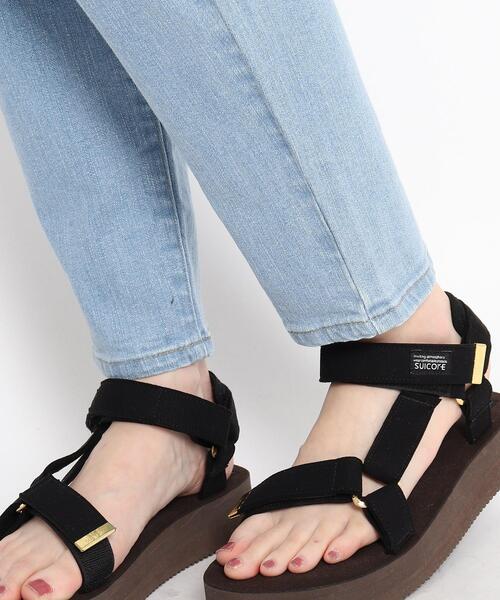 THE SHOP TK (ザ ショップ ティーケー )の「◆【EDWIN別注】スリムデニムパンツ(デニムパンツ・レディース・ネイビー/ホワイト系/ブルー・11/12/13)」の6枚目の写真