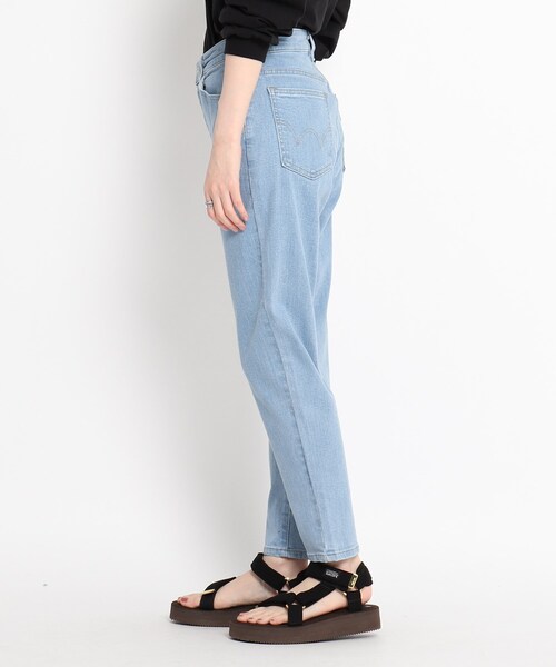 THE SHOP TK (ザ ショップ ティーケー )の「◆【EDWIN別注】スリムデニムパンツ(デニムパンツ・レディース・ネイビー/ホワイト系/ブルー・11/12/13)」の21枚目の写真