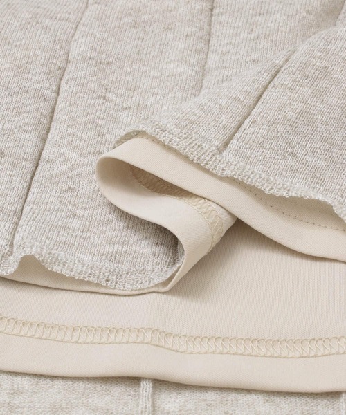 KBF+（ケービーエフプラス）の「KBF+　ニットキャミワンピース（ワンピース・レディース・ベージュ/グレー・ONE）」の18枚目の写真