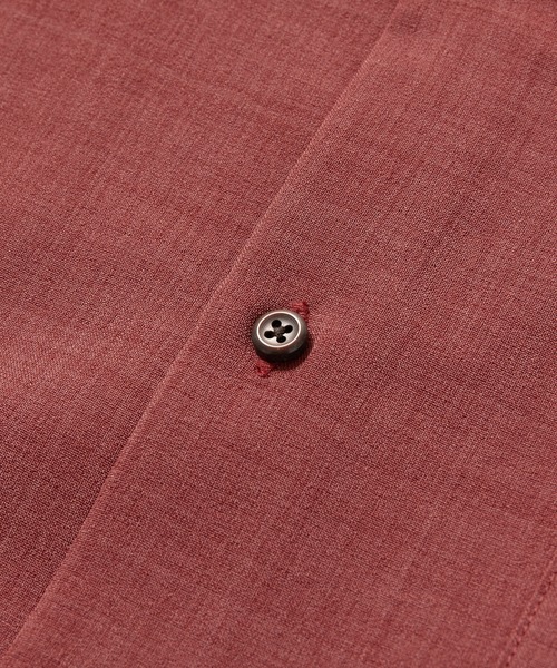 UNION STATION（ユニオンステーション）の「オープンカラー半袖シャツ【AIR LIGHT -Flux version-】（シャツ/ブラウス・メンズ・ネイビー/ライトベージュ/レッド/グレー系その他/ライトブルー・M/L/LL）」の14枚目の写真