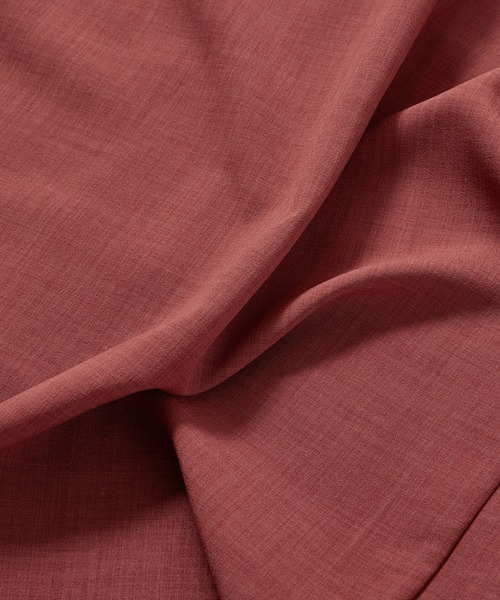 UNION STATION（ユニオンステーション）の「オープンカラー半袖シャツ【AIR LIGHT -Flux version-】（シャツ/ブラウス・メンズ・ネイビー/ライトベージュ/レッド/グレー系その他/ライトブルー・M/L/LL）」の17枚目の写真