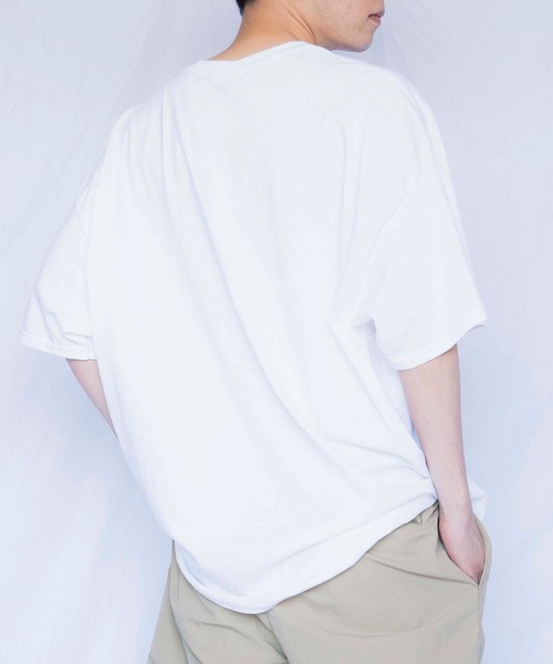 GILDAN（ギルダン）の「6.0オンス ウルトラコットン ヘビーウェイト ビッグTシャツ（Tシャツ/カットソー・メンズ・ネイビー/ホワイト/ブラック/ダークブラウン・XXX-LARGE/X-LARGE/XX-LARGE/LARGE/MEDIUM/SMALL）」の19枚目の写真