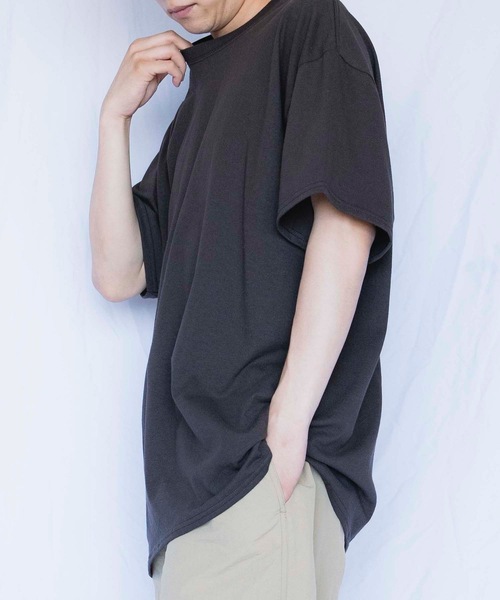 GILDAN（ギルダン）の「6.0オンス ウルトラコットン ヘビーウェイト ビッグTシャツ（Tシャツ/カットソー・メンズ・ネイビー/ホワイト/ブラック/ダークブラウン・XXX-LARGE/X-LARGE/XX-LARGE/LARGE/MEDIUM/SMALL）」の10枚目の写真