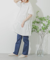 SENSE OF PLACE by URBAN RESEARCH | 【WEB先行販売】ボリュームスリーブティアードチュニック(シャツ/ブラウス)