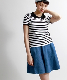 WEGO | WEGO/デニムフレアスカート(デニムスカート)