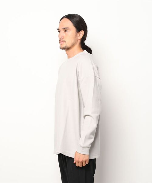 ATTACHMENT（アタッチメント）の「CASHMERE BREND CLOTH CREWNECK PULLOVER L/S（ニット/セーター・メンズ・ブラック/ベージュ/オフホワイト・1/2/3）」の5枚目の写真