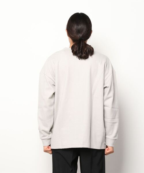 ATTACHMENT（アタッチメント）の「CASHMERE BREND CLOTH CREWNECK PULLOVER L/S（ニット/セーター・メンズ・ブラック/ベージュ/オフホワイト・1/2/3）」の10枚目の写真