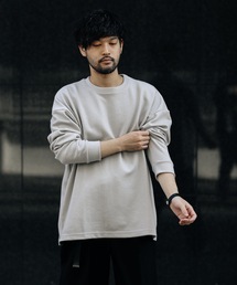 ATTACHMENT | CASHMERE BREND CLOTH CREWNECK PULLOVER L/S(ニット/セーター)