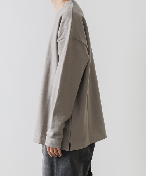 ATTACHMENT（アタッチメント）の「CASHMERE BREND CLOTH CREWNECK PULLOVER L/S（ニット/セーター・メンズ・ブラック/ベージュ/オフホワイト・1/2/3）」の17枚目の写真