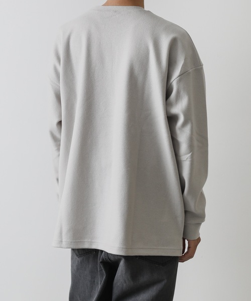 ATTACHMENT（アタッチメント）の「CASHMERE BREND CLOTH CREWNECK PULLOVER L/S（ニット/セーター・メンズ・ブラック/ベージュ/オフホワイト・1/2/3）」の13枚目の写真