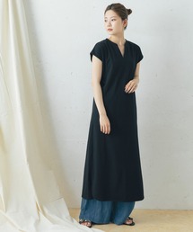 URBAN RESEARCH ROSSO WOMEN | URTECH+抗菌 キーネックマキシワンピース(ワンピース)