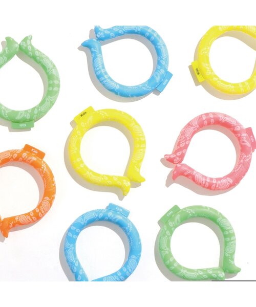 BREEZE（ブリーズ）の「BREEZE ICE RING（コドモ）（アウトドアグッズ・キッズ・ブルー/オレンジ/イエロー/グリーン/レッド/ベージュ・SMALL）」の7枚目の写真