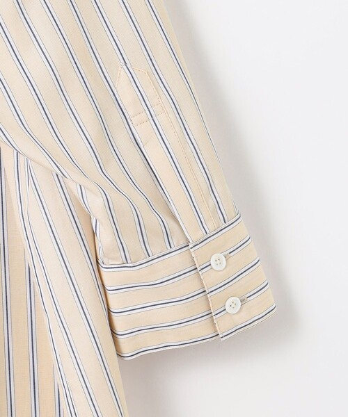 J.PRESS YORK STREET(ジェイプレスヨークストリート)の「【WOMEN】スキッパーシャツワンピース(シャツワンピース・レディース・ブルー系1/イエロー系1・F)」の6枚目の写真