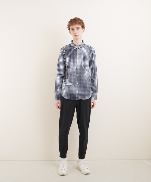VIBGYOR(ヴィブジョー)の「【VIBGYOR BY AS】ナノファイン加工 レギュラーカラーシャツ(GW)(シャツ/ブラウス・メンズ・ホワイト/ブラック/ベージュ/ネイビー/カーキ/サックスブルー/ピンク/ワインレッド/ブラック系その他/ブルー系その他/ブラック系その他2/ブルー系その他2・LARGE/X-LARGE/MEDIUM)」の10枚目の写真