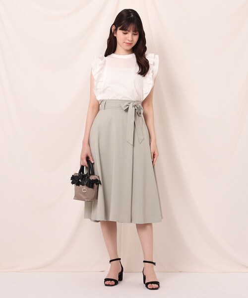 couture brooch（クチュールブローチ）の「【メニーリボンシリーズ】メニーリボン ミニナイロントート（トートバッグ・レディース・ブラック/ベージュ系その他/ベビーピンク・00）」の12枚目の写真