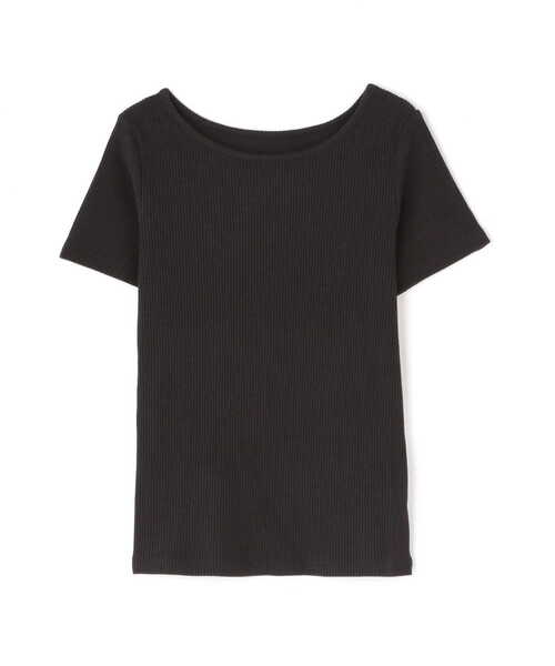 N.（N. Natural Beauty Basic）（エヌエヌナチュラルビューティーベーシック）の「三角テレコインナー（Tシャツ/カットソー・レディース・ホワイト/ブラック/ベージュ・MEDIUM）」の4枚目の写真