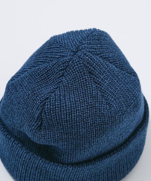 CIAOPANIC(チャオパニック)の「ワンポイントリブロールワッチキャップ/ニットキャップ/ビーニー(ニットキャップ/ビーニー・メンズ・ホワイト/ブラック/グレー/ブルー・FREE)」の7枚目の写真