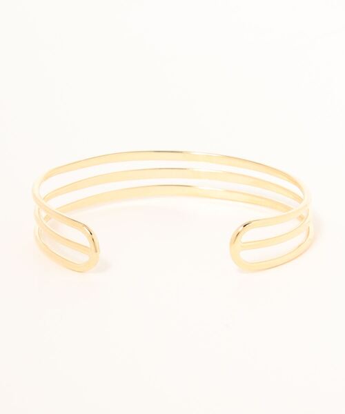 Andemiu（アンデミュウ）の「ラインバングル217180（バングル/リストバンド・レディース・イエロー・FREE）」の5枚目の写真