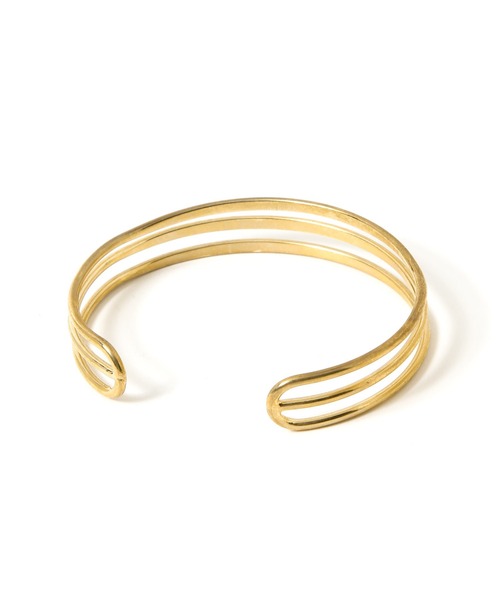 Andemiu（アンデミュウ）の「ラインバングル217180（バングル/リストバンド・レディース・イエロー・FREE）」の4枚目の写真