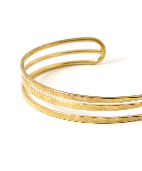 Andemiu（アンデミュウ）の「ラインバングル217180（バングル/リストバンド・レディース・イエロー・FREE）」の3枚目の写真