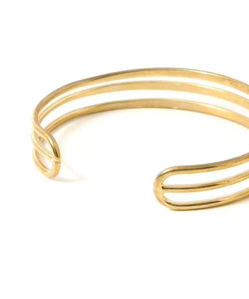 Andemiu（アンデミュウ）の「ラインバングル217180（バングル/リストバンド・レディース・イエロー・FREE）」の2枚目の写真