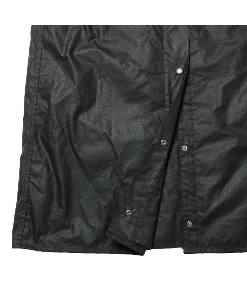 Barbour（バブアー）の「OVERSIZED WAX BURGHLEY（ステンカラーコート・メンズ・グレー/セージグリーン/ブラック・40/38/34/36）」の19枚目の写真