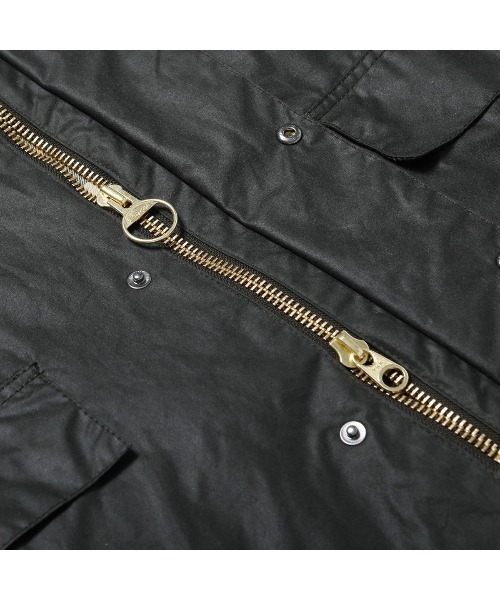 Barbour（バブアー）の「OVERSIZED WAX BURGHLEY（ステンカラーコート・メンズ・グレー/セージグリーン/ブラック・40/38/34/36）」の20枚目の写真