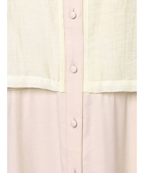 merry jenny(メリージェニー)の「シアースクエアカラーワンピース(ワンピース・レディース・アイボリー/ブラック/ラベンダー・FREE)」の12枚目の写真