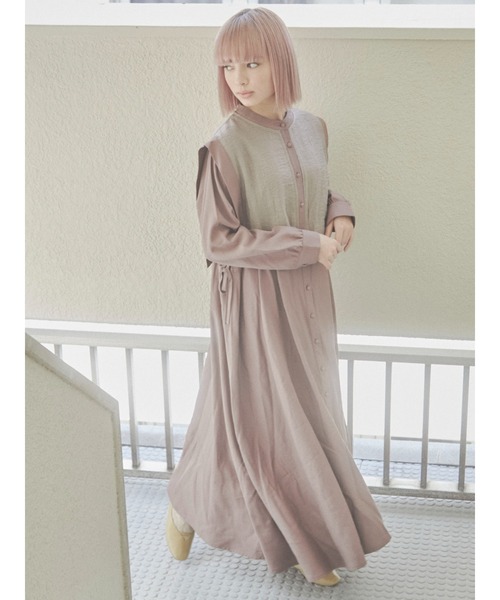 シアースクエアカラーワンピース ワンピース Merry Jenny メリージェニー のファッション通販 Zozotown