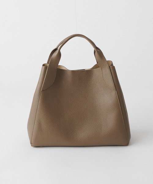 RIVE DROITE（リヴドロワ）の「【PIENNE(ピエンヌ)】レザートートL（トートバッグ・レディース・ブラック/ライトグレー/グレー系その他・L）」の22枚目の写真