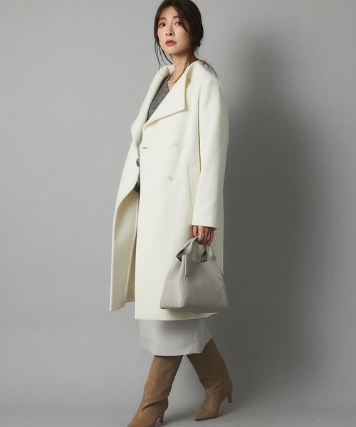 RIVE DROITE（リヴドロワ）の「【PIENNE(ピエンヌ)】レザートートL（トートバッグ・レディース・ブラック/ライトグレー/グレー系その他・L）」の11枚目の写真