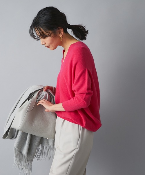 RIVE DROITE（リヴドロワ）の「【PIENNE(ピエンヌ)】レザートートL（トートバッグ・レディース・ブラック/ライトグレー/グレー系その他・L）」の16枚目の写真