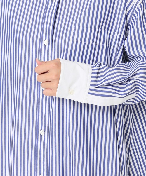 JOURNAL STANDARD relume（ジャーナルスタンダード　レリューム）の「タイプライタークレリックフレアワンピース◆（ワンピース・レディース・レッド/ブルー・FREE）」の19枚目の写真