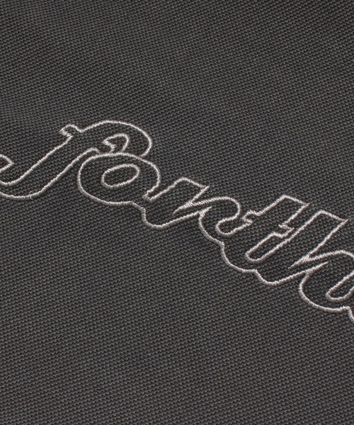 FTW（エフティダブリュー）の「PIGMENT DYEING L/S POLO（ポロシャツ・メンズ・ホワイト/チャコール・MEDIUM/LARGE）」の18枚目の写真