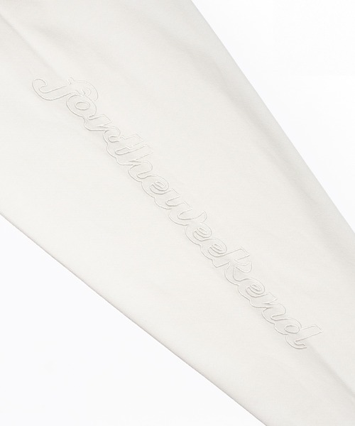 FTW（エフティダブリュー）の「PIGMENT DYEING L/S POLO（ポロシャツ・メンズ・ホワイト/チャコール・MEDIUM/LARGE）」の10枚目の写真