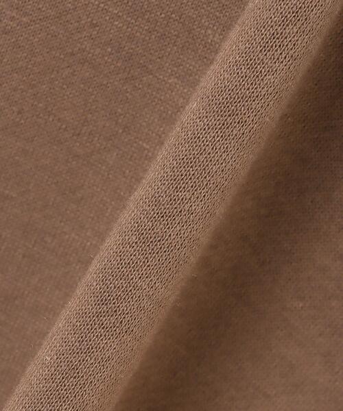 MLI'A（エムリア）の「Backロゴスウェット（Tシャツ/カットソー・レディース・ブラック/グレー/アイボリー/モカ・M）」の8枚目の写真